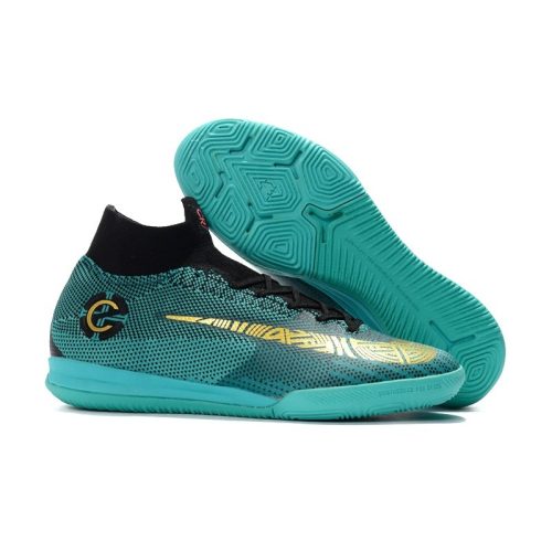 Ronaldo Nike Mercurial SuperflyX VI Elite IC voor Dames - Blauw Gold_1.jpg